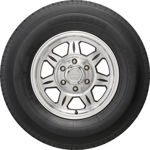 thumbnail image 2 of Taskmaster Rambler Semi-Steel Trailer Tire ST205/75R15 Load C 6 Ply – 15 Inch 2 of 3