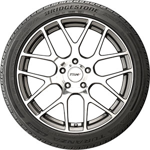 Used 235/55R19 Bridgestone Turanza EL440 Tire - 101H, 6/32 Tread, All-Season