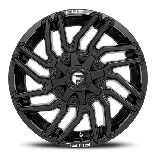 Fuel Wheels Typhoon D776 22 X10 8-170.00 -18 BKGLXX | America's Tire