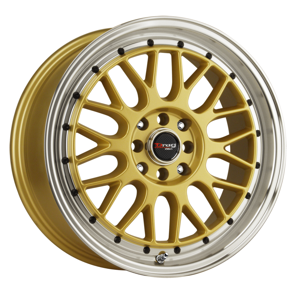 1 New Gold Machined Lip 17X7.5 45 5100/114.30 Drag DR44 Wheel eBay