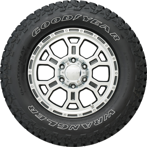 Goodyear Wrangler UltraTerrain AT LT285 /70 R17 121Q E1 OWL | Discount Tire