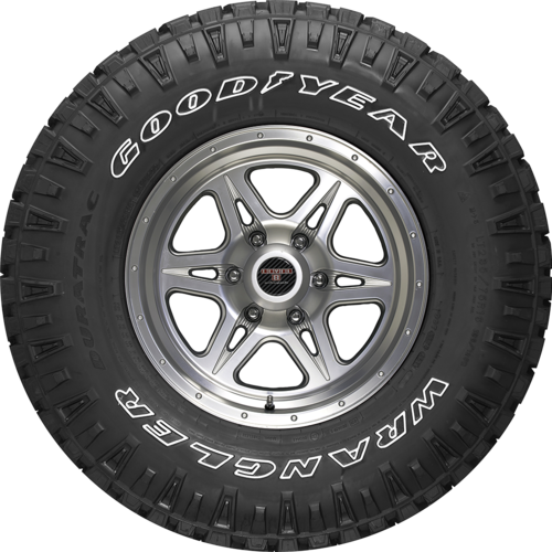 Goodyear Wrangler Duratrac LT285 /70 R17 121Q D1 OWL CM | Discount Tire