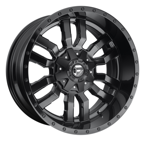 Fuel Wheels Sledge D596 24 X14 8-165.10 -75 BKMTBL | Discount Tire