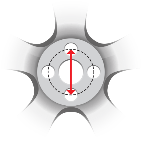 Measure Wheel Bolt Pattern | Discount Tire