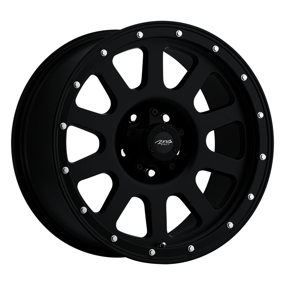 1 18X9 0 8X170 MB MB MOTORING TKO BLACK WHEELS/RIMS 18INCH 47329 Wheels