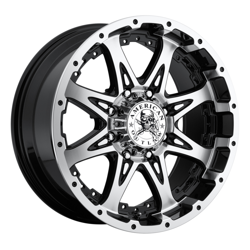 American Outlaw Buckshot Wheels MultiSpoke Painted Truck Wheels