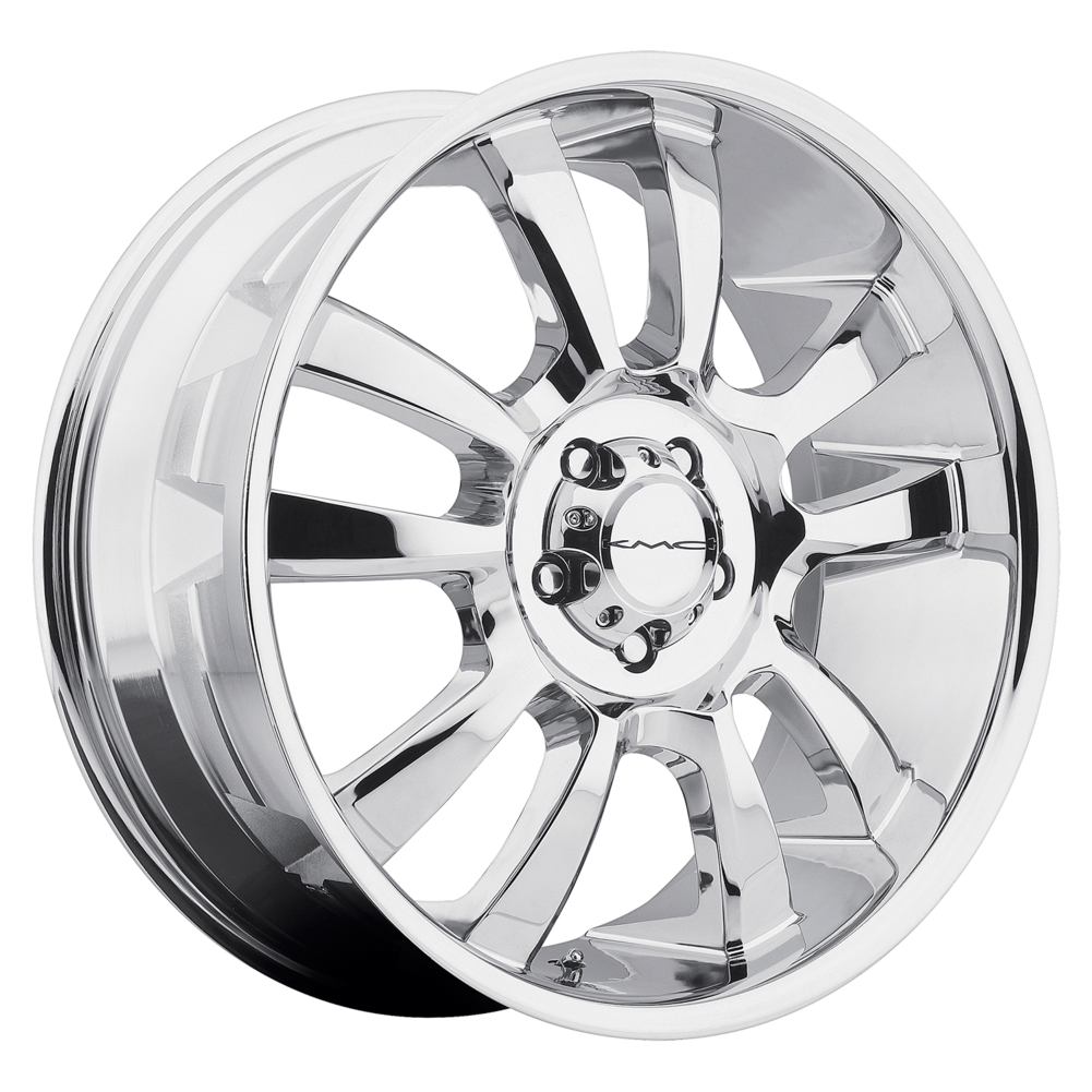 KMC KM673 Skitch Wheels SplitSpoke MultiSpoke Chrome Truck Wheels