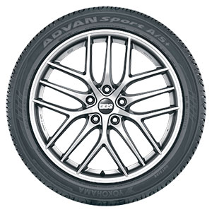 Yokohama ADVAN Sport A/S+ 235 /40 R19 96Y XL BSW | Discount Tire