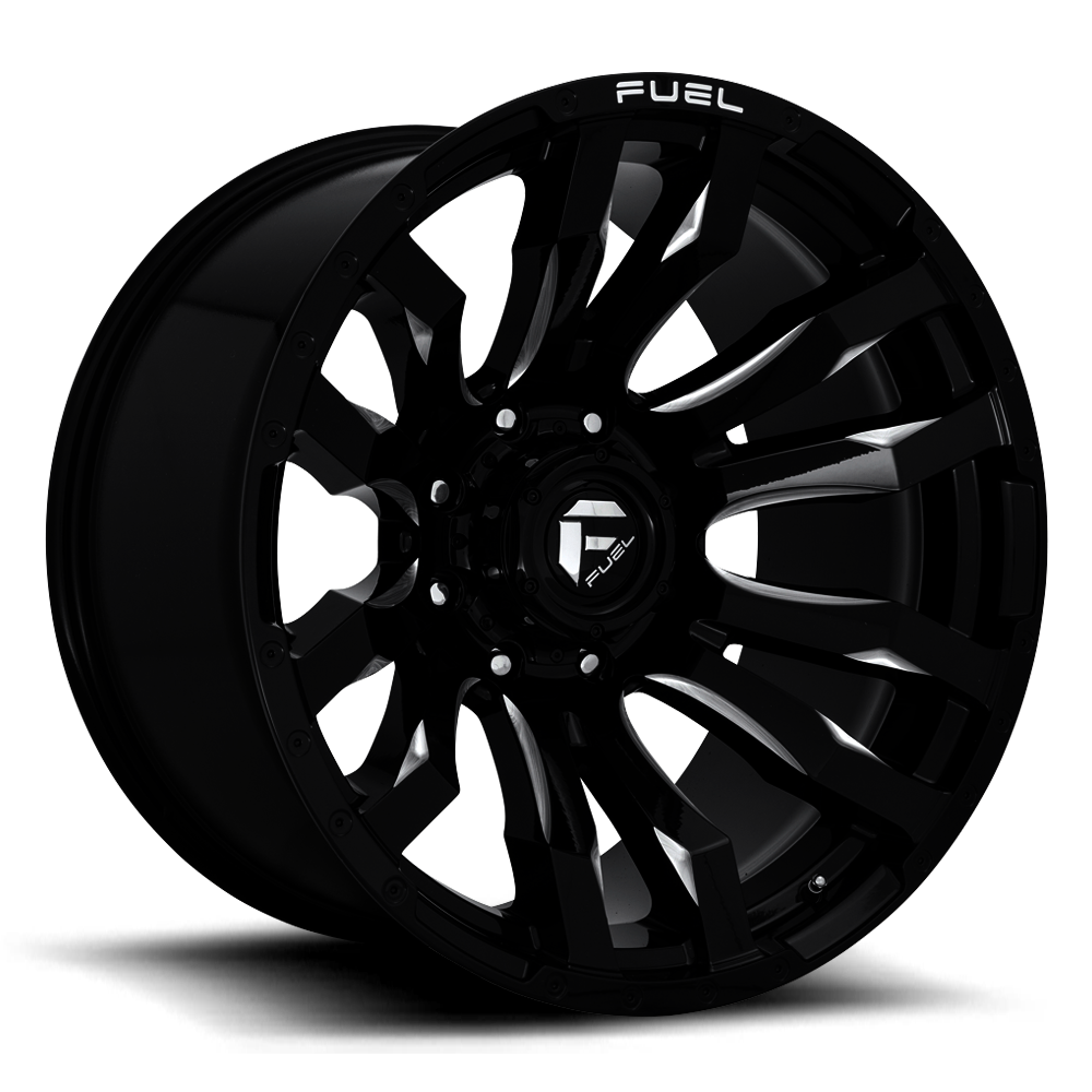 Fuel Wheels Blitz D673 Wheels SplitSpoke MultiSpoke Painted Truck