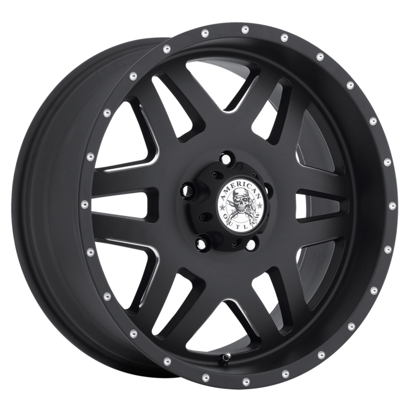 American Outlaw Marshal Wheels SplitSpoke MultiSpoke Painted Truck WheelsDiscount Tire