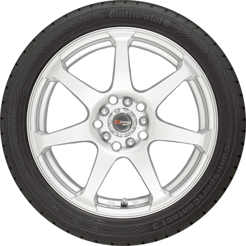 ホイール 245/45 R19 Continental　4本 Continental Sport Contact 3 SSR 245 /45 R19 98W SL BSW RF