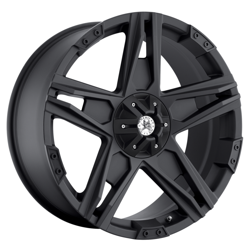 American Outlaw Hollywood Wheels MultiSpoke Painted Truck Wheels