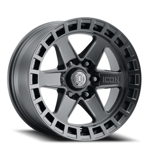 Icon Alloys Raider 17 X8.5 6-139.70 0 BKMTMT | America's Tire