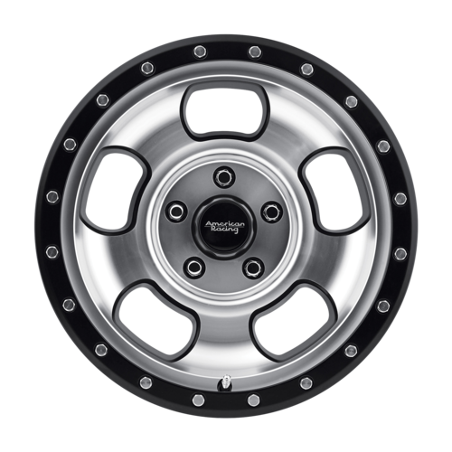 American Racing AR969 Ansen Off Road 17 X9 5-127.00 -24 BKMTMS ...