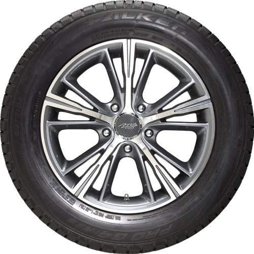 全国無料，得価】 FALKEN アルミホイール 10x4-B 4H 100PCD 4本セット