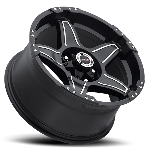 Vision Wizard 17 X8.5 6-139.70 25 BKMTMS | Discount Tire
