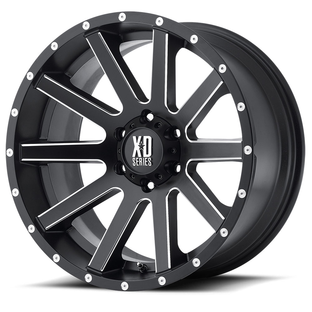 XD Series XD 818 Heist Wheels | Multi-Spoke Truck Machined Wheels ...