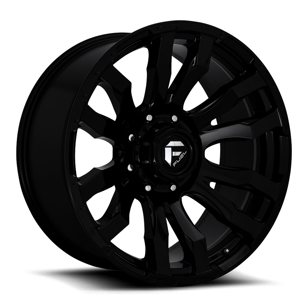 Fuel Wheels Blitz D675 Wheels SplitSpoke MultiSpoke Painted Truck