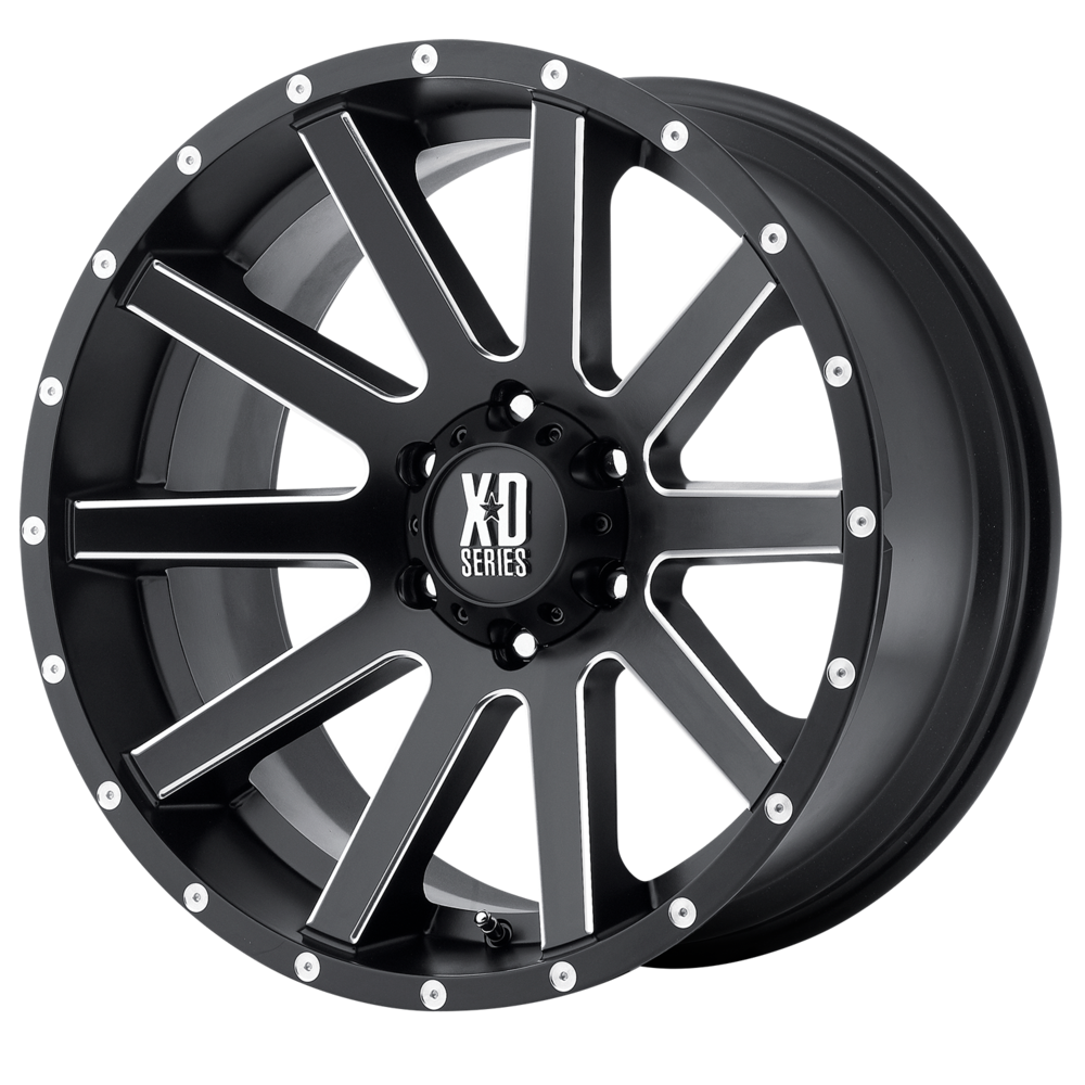 XD Series XD 818 Heist Wheels MultiSpoke Truck Machined Wheels