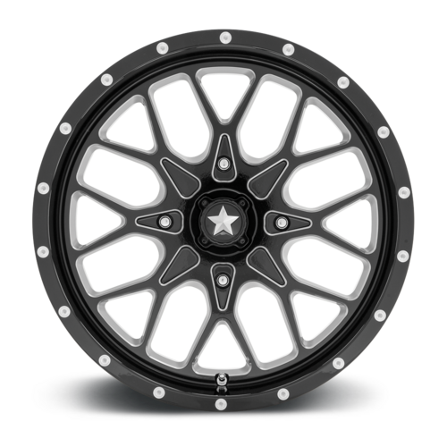 MSA Offroad Wheels M45 Portal 20 X7 4110.00 4.00+4.00BKGLBM America