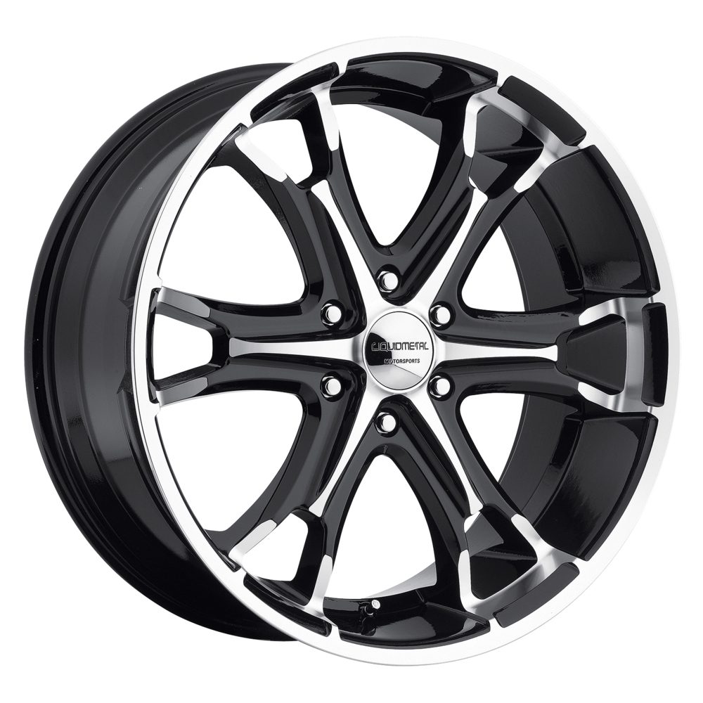 Liquid Metal Coil 6 Wheels MultiSpoke Painted Truck Wheels