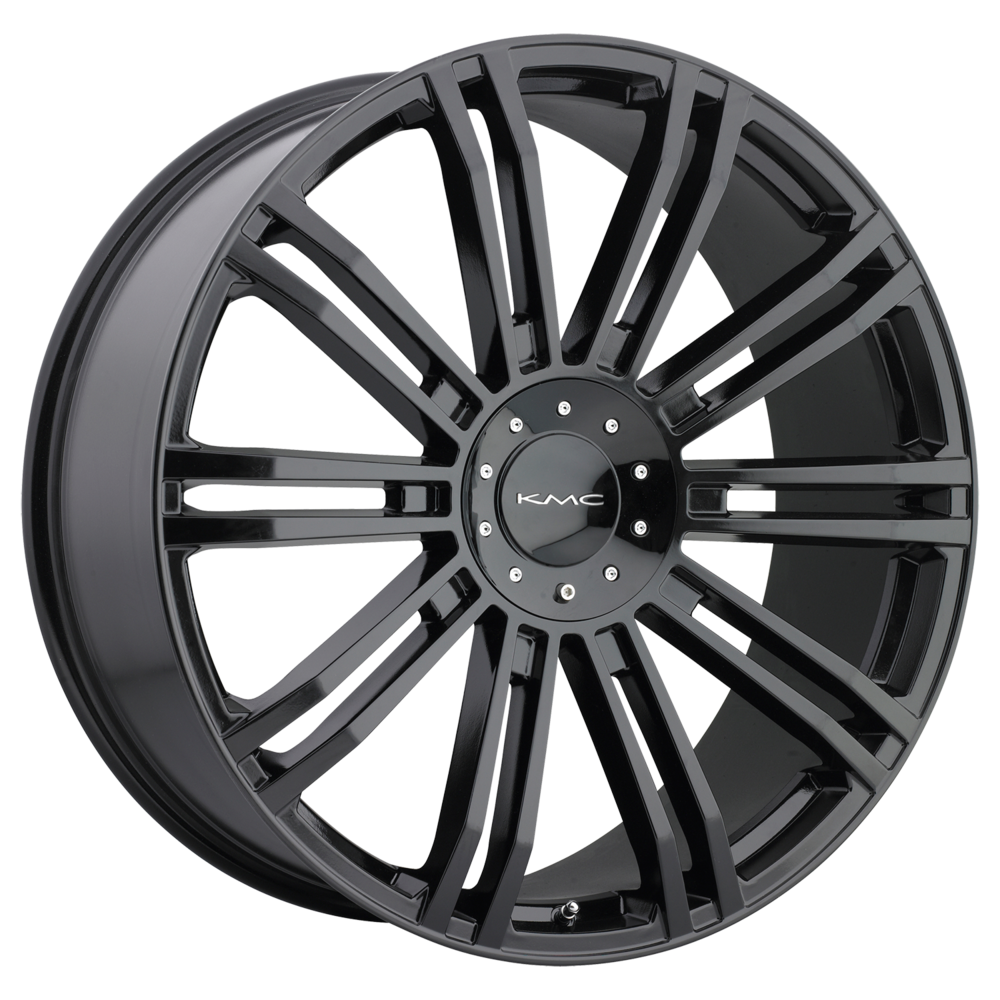 KMC KM677 D2 Wheels SplitSpoke MultiSpoke Chrome Truck Wheels