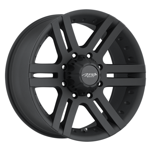 MB Wheels Vortex 17 X8.5 8-165.10 10 BKMTXX | America's Tire