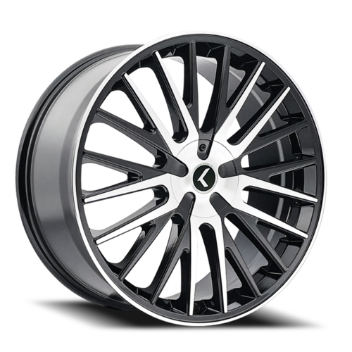 Kraze Double Down front product medium 17  X8     5-108.00/114.30     BKGLMF